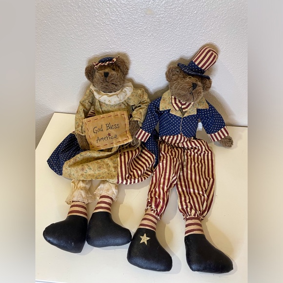 Lillian Vernon Other - Lillian‎ Vernon Vintage Collection 4th of July Patriotic Bears God Bless America